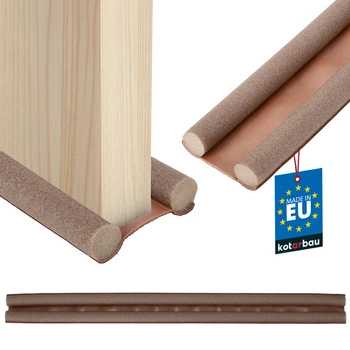 Pena pod dvere odhlučňujúca 30 mm 95 cm hnedá