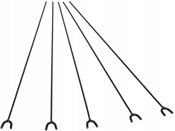 Podpera na grilovacie tyče 62 cm - 5 ks.