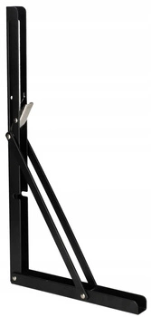Držiak sklopnej police 400 uhol čierny