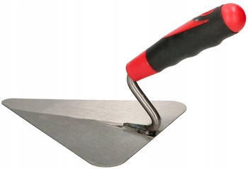 Trojuholníková murárska lyžica brúsená 200 mm oceľ