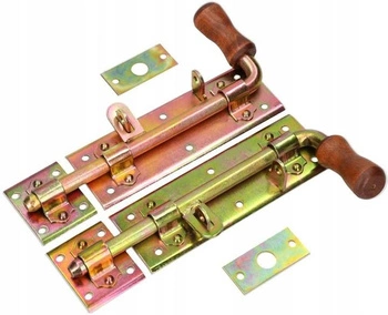 Garážová brána so skrutkou 280 mm bránka sada 2 ks. vpravo a vľavo