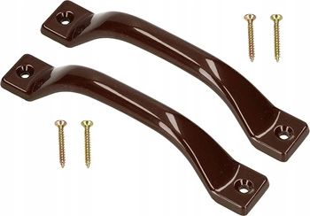 Kľučka nábytková antaba 140 na skrinky zásuvky 2 ks - Farba hnedá