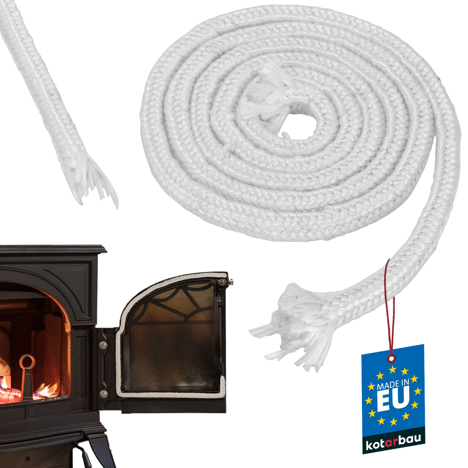 Tesniaci tmel 15 mm tesniaca šnúra pre sporák 2 m