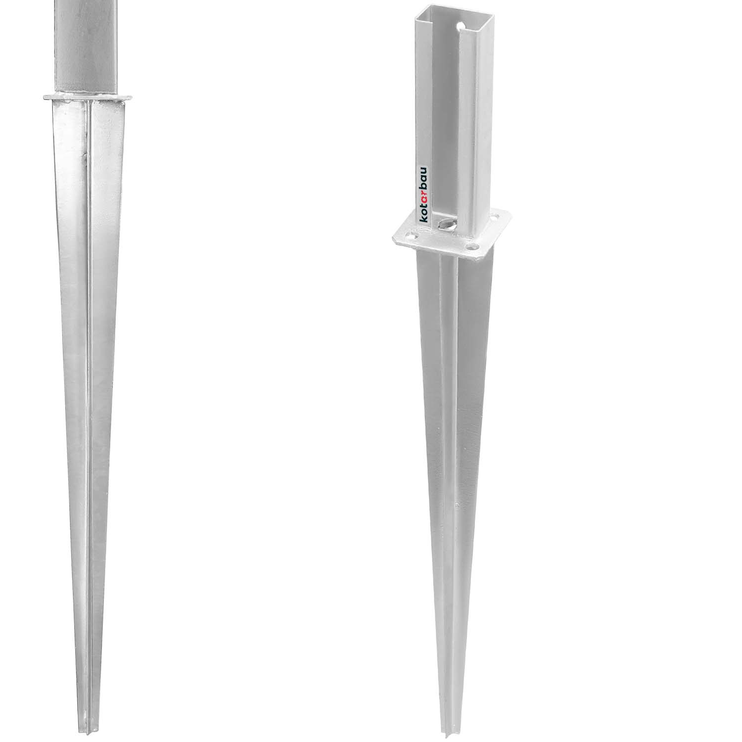 Základňa stĺpa zasunutá do stĺpika panelu 60x40 mm