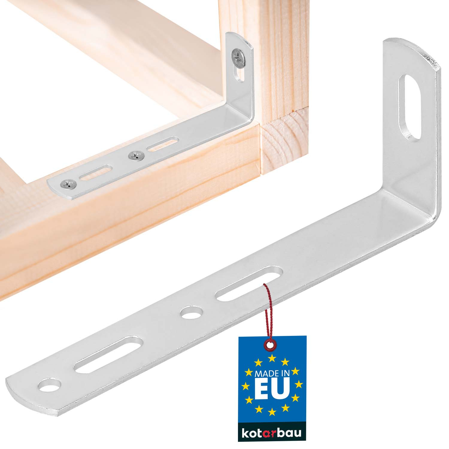 Uholník stolársky 90x35x15 mm