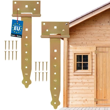 Záves altánku konštrukcia žltý 250 mm sada 2 ks.