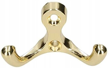 Nástenný vešiak na oblečenie pavúk nábytok zlatý