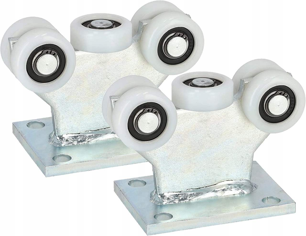 5 valčekový portálový vozík fi 43 pevný valčekový portálový vozík - 2 ks.