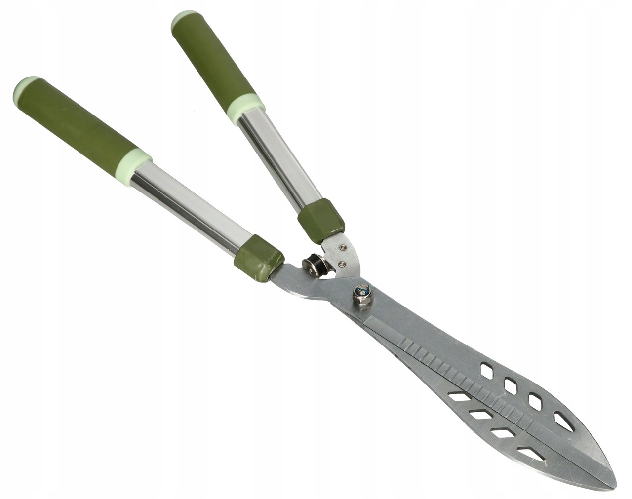 Oceľové nožnice s drevenou rukoväťou 22 cm na konáre sada s rukavicami