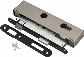 Zadlabávací zámok ľavý 72x34 mm pre vložku + box