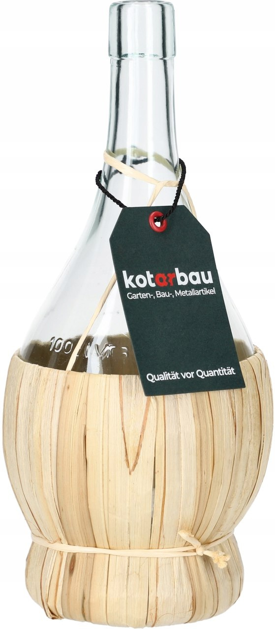 Ridge 1l sklenená fľaša balónová dáma na vínne likéry