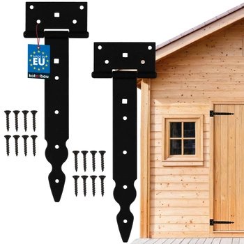 Záves dverí altánku t 250 mm sada 2 ks.