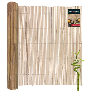 Bambusová rohož na záhradný kryt balkón terasa plot 145x300 cm