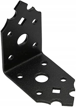 Uhlová konzola pre dekoratívne stolárske výrobky 65x65x40mm