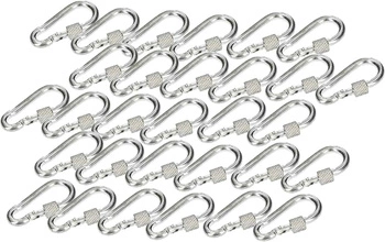 Karabína otočná 40 háčik na lano - 50 ks.