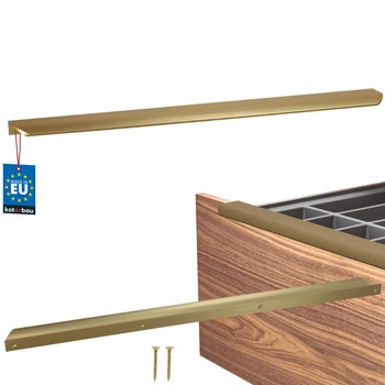 Úchyt nábytkový hliníkový zlatý mat 540/560 mm