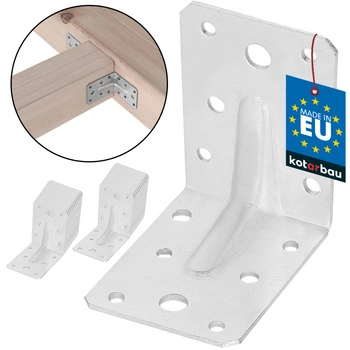 Uholník s prelisom 75x75x55 - 25 ks.