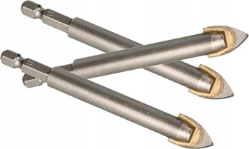 12 mm rezný bit na kameninovú keramiku - 3 ks.