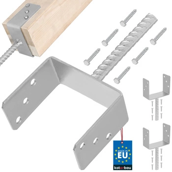 Základňa stĺpa s osadzovacou tyčou 140 mm sada 2 ks.