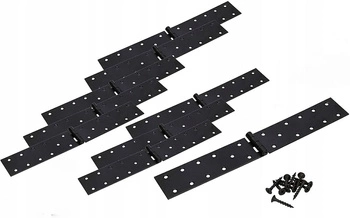 Konštrukcia spájaný box záves čierny 250x45 mm - 10 ks.