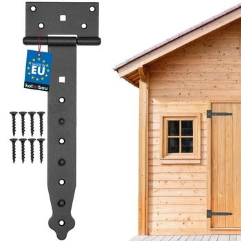 Záves altánku konštrukcia čierny 250 mm