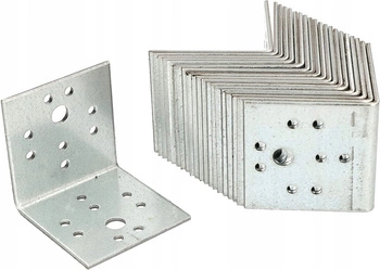 Uholník s prelisom 50x50x50 - 25 ks.