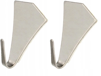 Oceľový samolepiaci háčik - 2 ks.