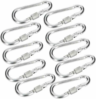 Twist karabína 120 lanový hák - 10 ks.