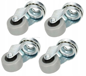 Nábytkové otočné kolieska fi30 ložisko sada 4 ks.