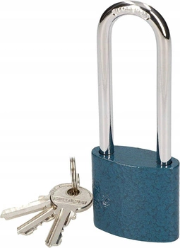 Liatinový visiaci zámok s dlhou rukoväťou 40 mm