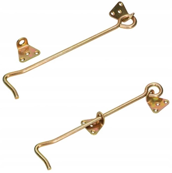 Skrutkovací háčik na dvere 250 mm - 2 ks.