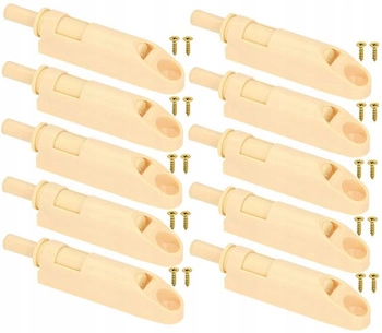 Tlmič nárazov s adaptérom na tiché zatváranie skríň - 10 kusov.