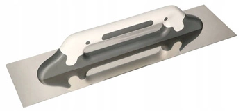 Hladidlo z nehrdzavejúcej ocele 480 mm hladké na vyhladzovanie omietky