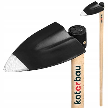 Mini kopáč s motykou srdce záhradné kované železo 120 cm