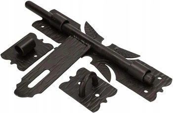 Garážová brána kovaná 250 mm pre bránu s bránkou