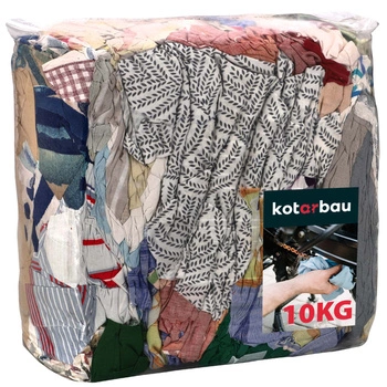 Priemyselná bavlnená čistiaca tkanina 10 kg