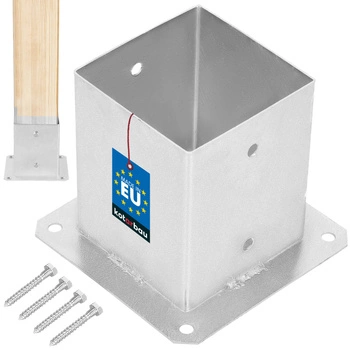 Základňa stĺpa priskrutkovaná kotva 120x120