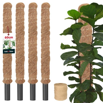 Kokosový kolík 60 cm x 32 mm sada 4 ks.
