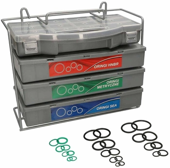 Gumové o-krúžky 900 ks.