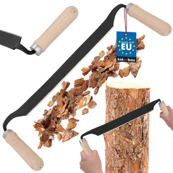 Kovaná sekera na hobľovanie kôry 43 cm