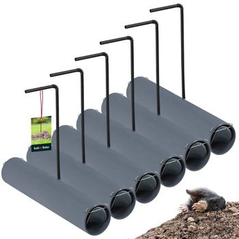 Tunelová pasca na hlodavce s bzučiakom 25 cm sada 6 ks.