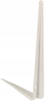 Podpera pre konzoly políc 45x40 biela