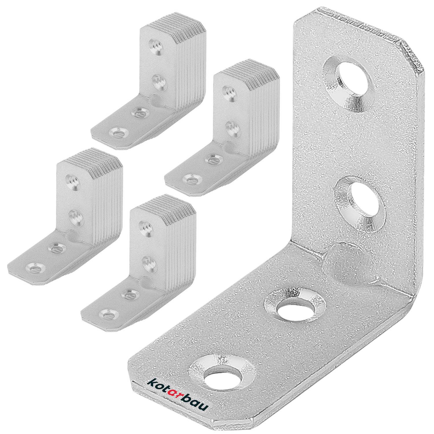 Uholník s prelisom 40x40x20 - 50 ks.