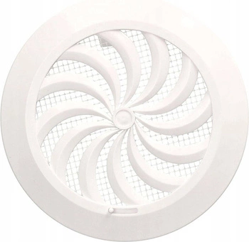 Vetracia mriežka s nastaviteľnou žalúziou 100 mm