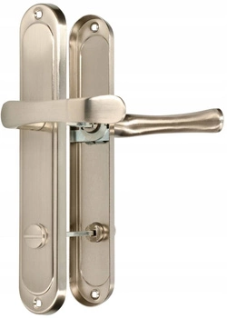 Kľučka na dvere 90 mm dlhá rozeta pre wc dvere