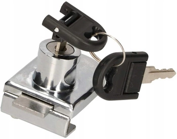 Nábytkový zámok 55x37 mm pre jednookenné skrinky a bezpečnostné sklo