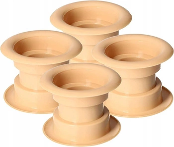 Ventilačná objímka dverí - 4 ks.