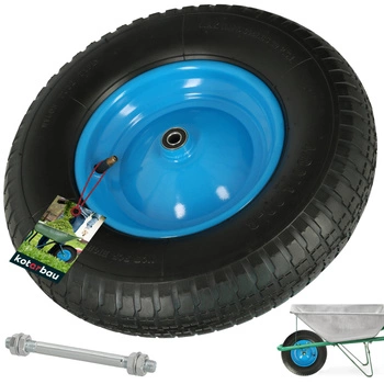 Zosilnené koleso s oskou pre koleso 40x10 cm 4.00-8