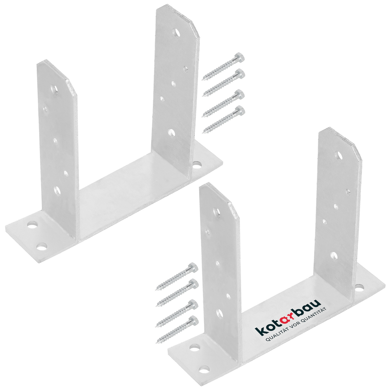 Základňa stĺpa tt priskrutkovaná 140 mm sada 2 ks.