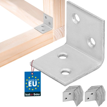 Uholník spojovací tesársky 25x25x25 sada 25 ks.